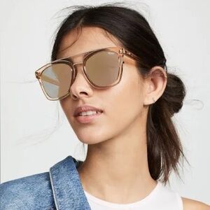 Quay Sweet Dreams Rose Gold Sunglasses